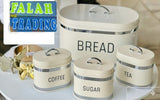 FT 4 Piece Rounded Bread Bin Set