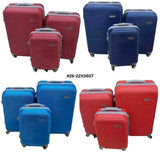 3 Piece Luggage Set with Lines