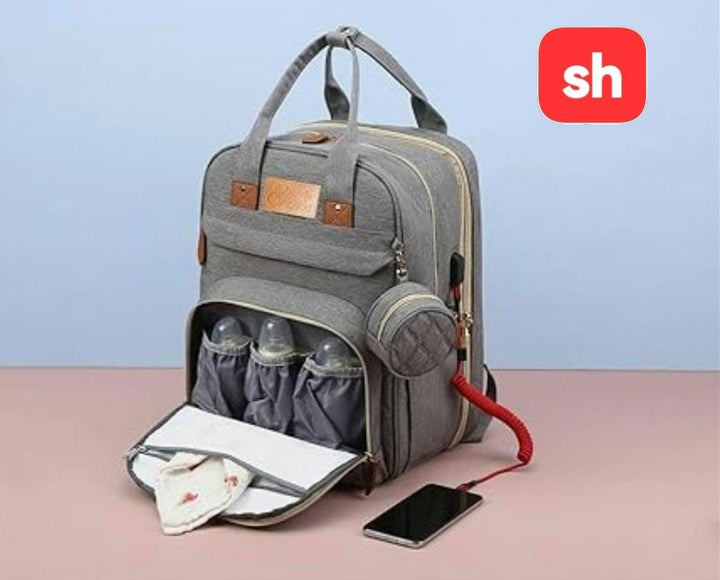 SH Multifunctional Folding Baby Bag