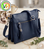 Ladies’ VP Crossbody Bag With Tassels