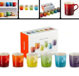 Six Piece 350ml LC Stoneware Coffee Mug Set