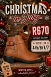 Buckle Ankle Boots