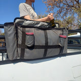 Three Pocket Cattle Rail Cooler Deluxe
