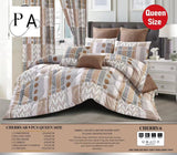 Nine Piece Queen Size Comforter Set