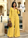 Ladies’ SH Button-Up Body Jumpsuit