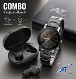 AT Earbuds & Smart Watch Combo