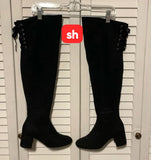 Ladies’ Outdoor Risen Heel Rough Boots