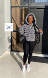 Ladies’ AT Fluffy Winter Jacket With Hood