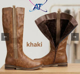 AT Thermal-Lined Zipper Boots
