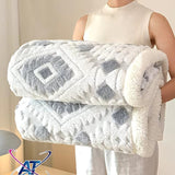 AT Diamond Shape Queen Size Blanket