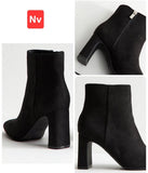 Ladies Envy High Heeled Ankle Boots