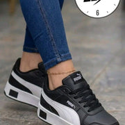 Ladies’ ZD Lace-Up Flat Shoes