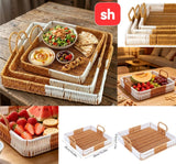 SH 3 Piece High-Quality Multifunctional Square Basket Set