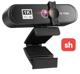 SH High-Quality Glass Lens 1K HD Webcam with Autofocus