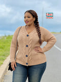 Ladies’ Button-Up Sweatshirt