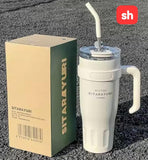 1.2L Vacuum Tumbler with Straw