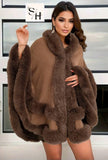 Ladies’ Faux Fur Shawl
