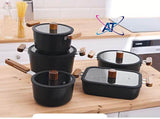 10 Piece Nonstick Stockpot Set