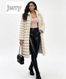 Ladies’ Long Fluffy Puffer Coat