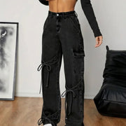 Ladies’ ST Side Pocket Baggy Jeans