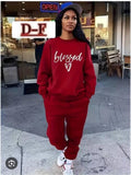 Ladies’ Blessed Two Piece Tracksuit Set