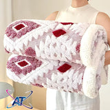 AT Diamond Shape Queen Size Blanket
