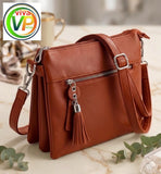 Ladies’ VP Crossbody Bag With Tassels