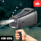 SH Solar-Powered Megaphone Speaker