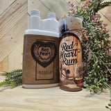Custom Red Heart Squeeze Bottle & Tumbler Combo