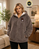 Ladies’ NF Fleece Zip-Up Hooded Jacket