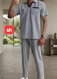 Men’s Two-Piece Lounge Pajama Set