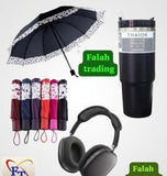 Beverage Cup, Headphones And Umbrella Combo
