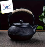 Black Cast Iron Teapot