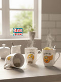 GT Four Piece Smiley Coffee Cup Set