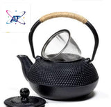 Black Cast Iron Teapot