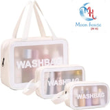 Three Piece Toiletry Bag Set