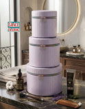Three Piece Round Toiletry Bag