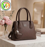 Ladies’ VP Handbag With Heart Chain
