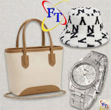 FT Handbag, Watch And Hat Combo