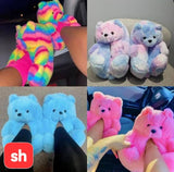 Adult Teddy Bear Slippers