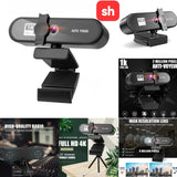SH High-Quality Glass Lens 1K HD Webcam with Autofocus