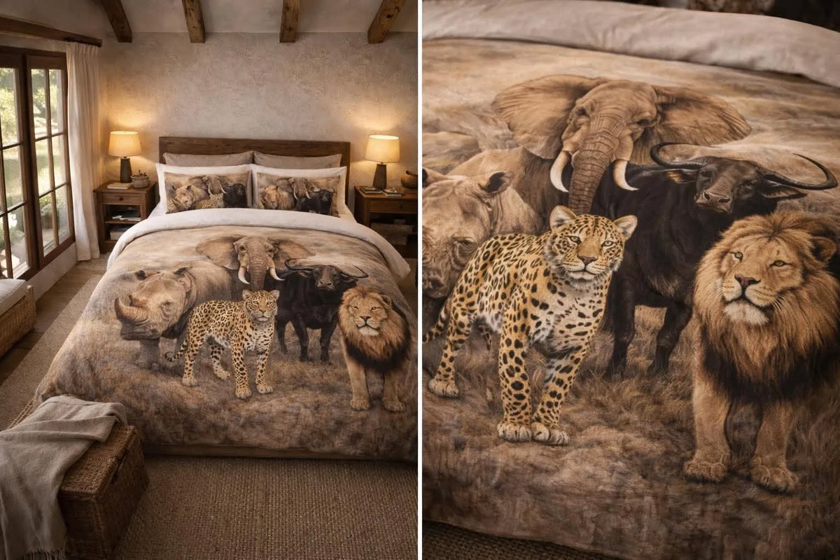 The Big Five Duvet Cover From Boeremeisie