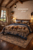 Blue  Highland Cattle Duvet Cover From Boeremeisie