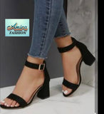 Ladies’ AF High Heel With Buckled Strap