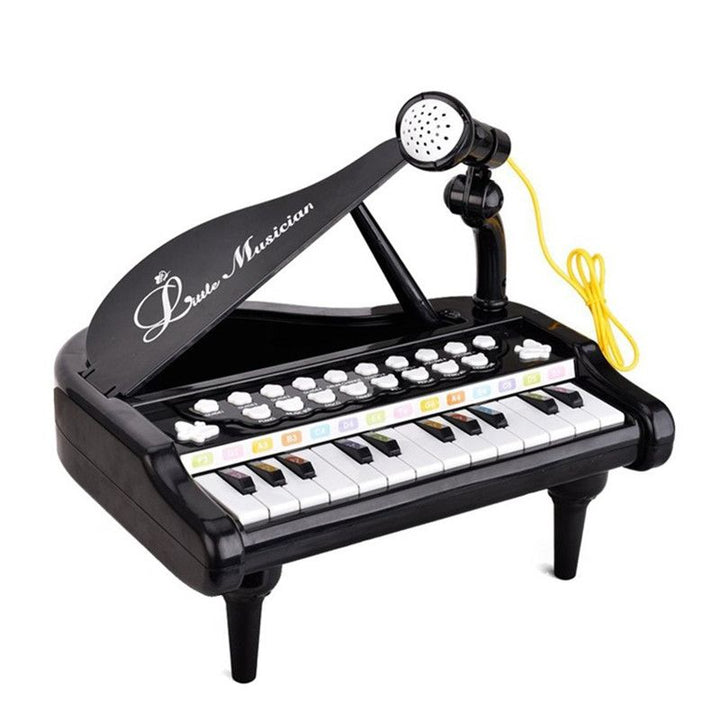 Multi-function Keyboard Piano Toy - Black