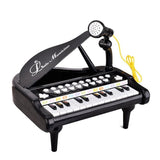 Multi-function Keyboard Piano Toy - Black