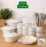 Cookware, Utensil And Bread Bin Combo