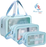 Three Piece Toiletry Bag Set