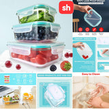 SH 6 Piece Glass Oven Container Set