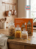 Square Plum Three Piece Storage Container Set